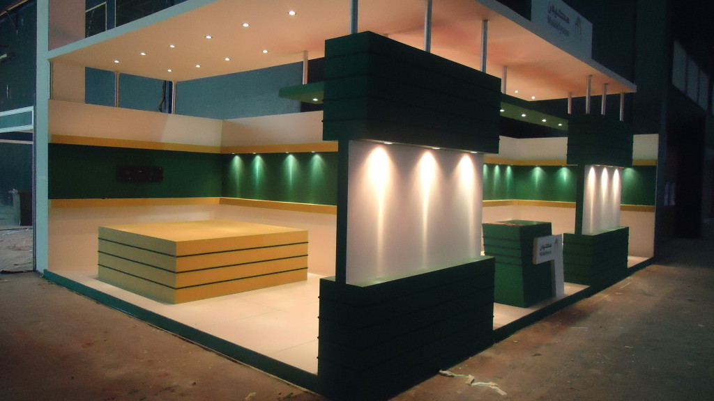 تصميم ستاند و بوث الهمداني Zworks Decor