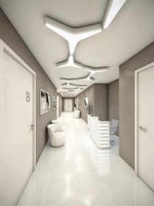 تصميم ديكور عيادة