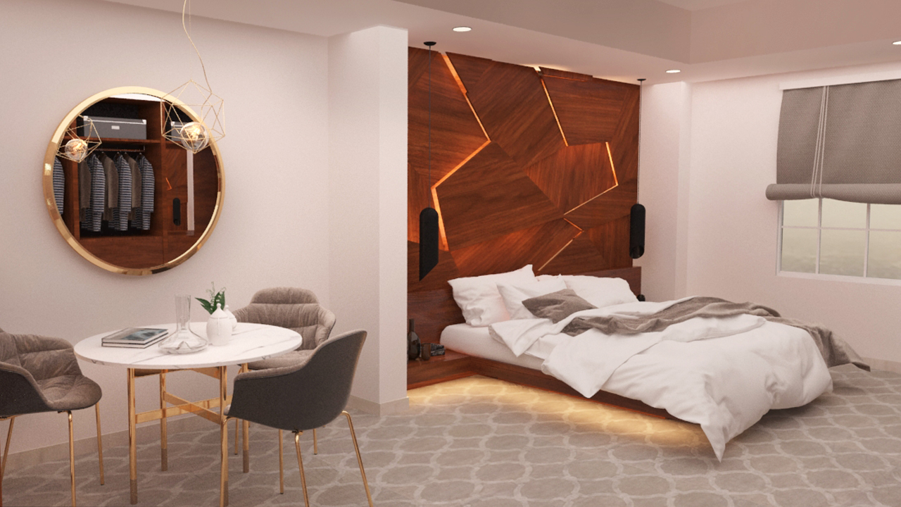 تصميم ديكور غرفة نوم Zworks Decor تصميم ديكور غرفة نوم Zworks Decor