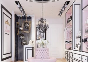 تصميم ديكور محل لانجري