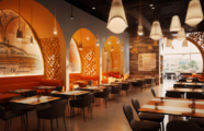 تصميم ديكور مطعم مندي