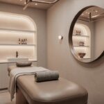 تصميم ديكور محل مساج