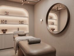 تصميم ديكور محل مساج