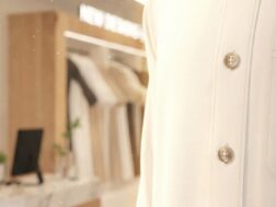 تصميم ديكور محل خياط اثواب