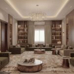 تصميم ديكور داخلي شقة منزل