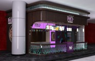 تصميم كشك مطعم