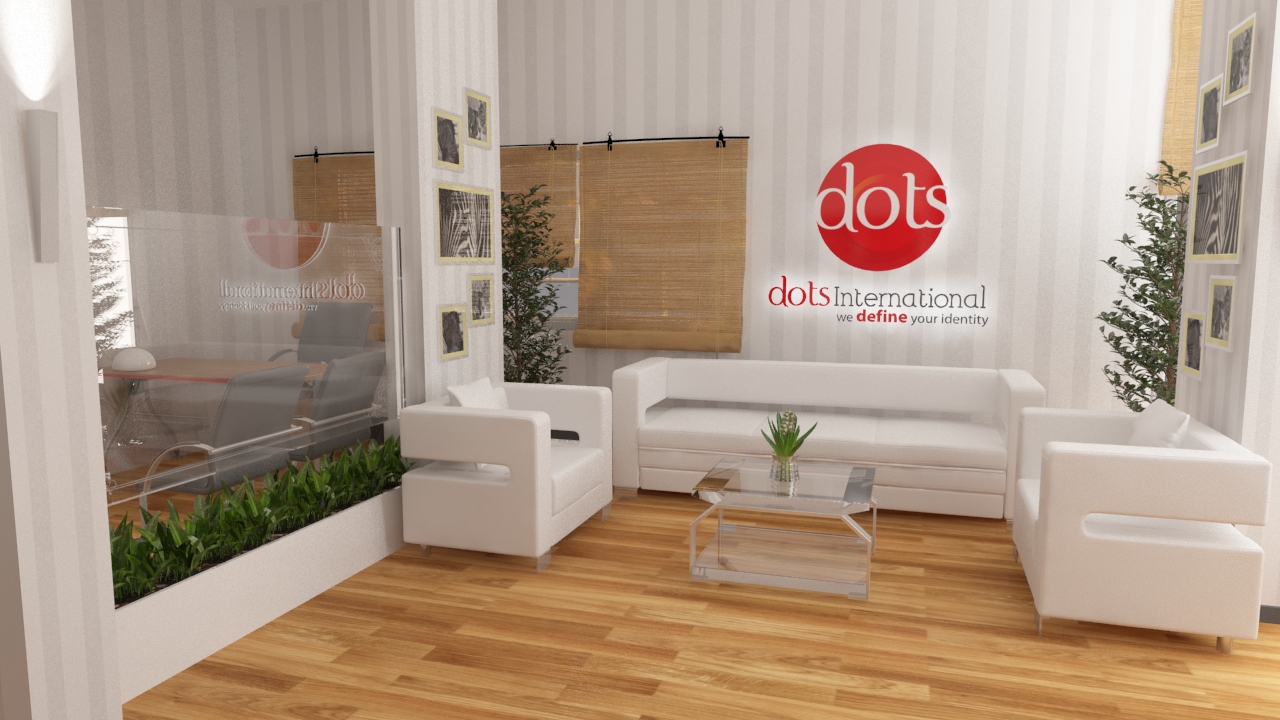 تصميم ديكورمكتب شركة دعاية وإعلان
