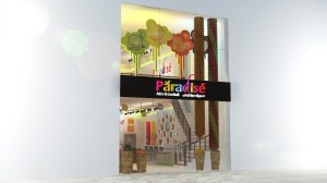 تصميم محل عصائر