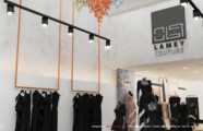 تصميم ديكور محل ملابس