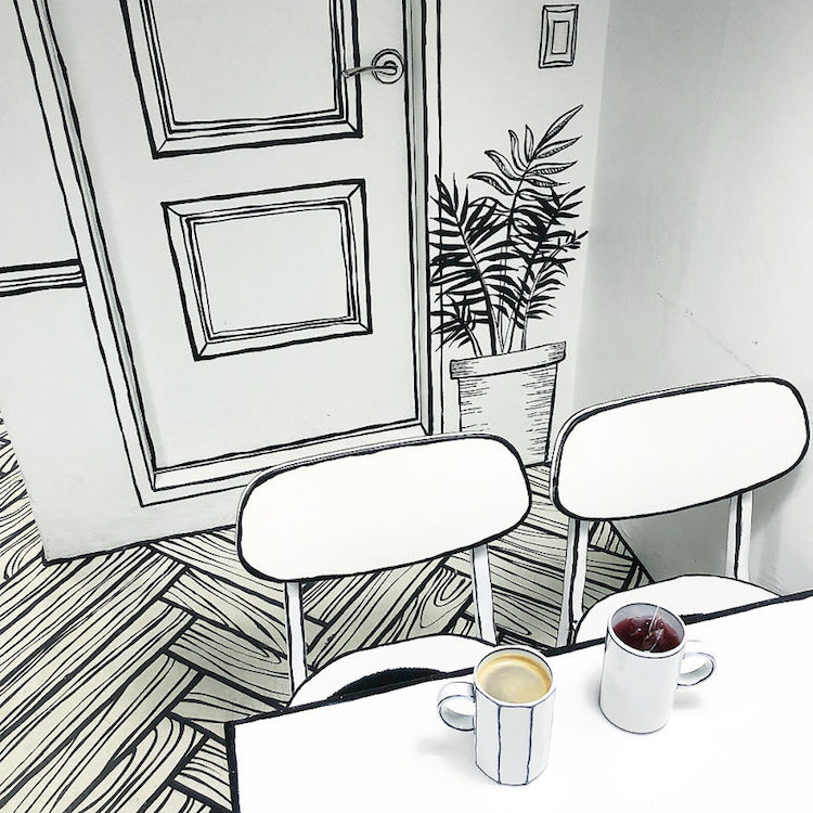 تصميم كوفي كرتوني