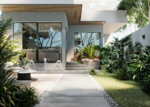 تصميم ديكور حديقة