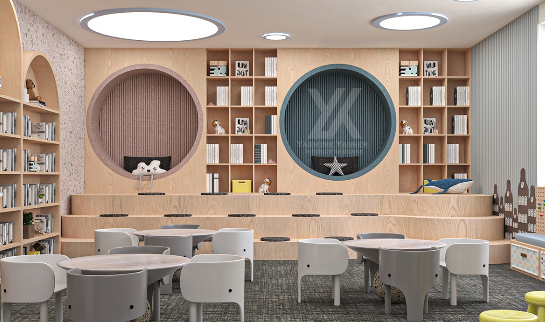 تصميم ديكور مكتبة