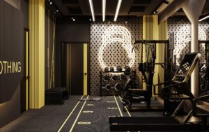 تصميم ديكور جيم رياضي