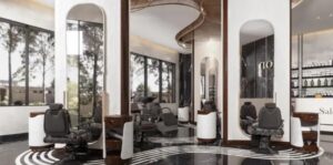 تصميم ديكور صالون حلاقة