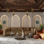 تصميم مطعم مغربي