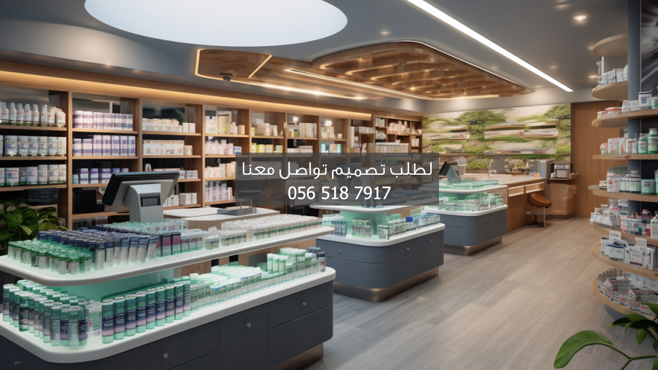 تصميم ديكور صيدليات