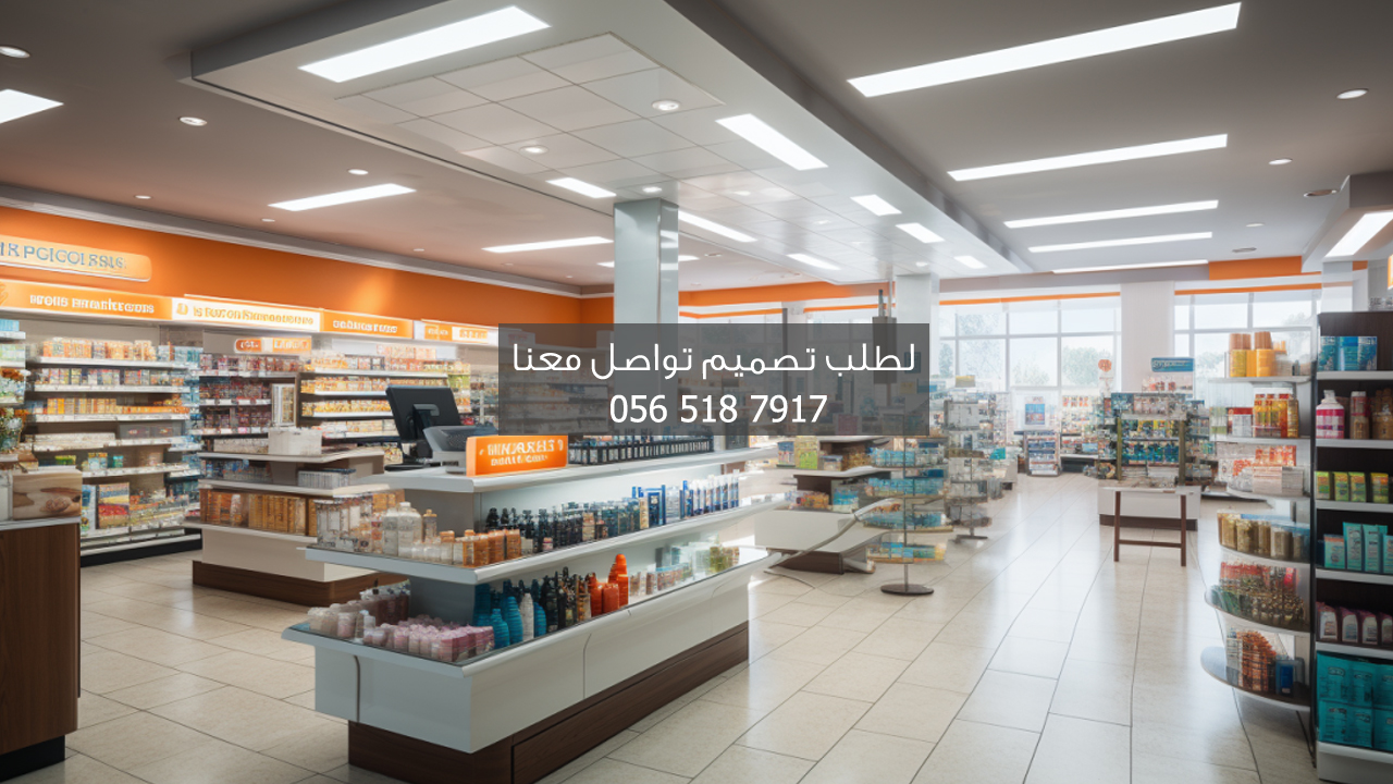 تصميم ديكور صيدليات