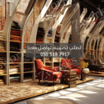تصميم ديكور سجاد