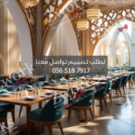 تصميم ديكور مطعم مشويات 3