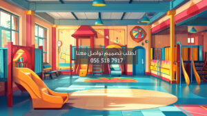 تصميم ديكور ملاهي