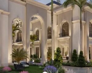 تصميم ديكور فيلا خارجي