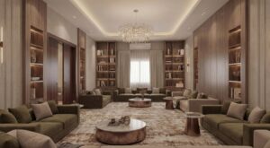 تصميم ديكور داخلي شقة منزل