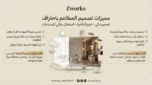 فوائد تصميم ديكور مطعم