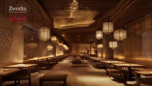 تصميم ديكور مطعم مندي عصري يجذب الزبائن في جدة