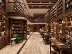 تصميم ديكور مكتبة وقرطاسية يجذب العملاء ويزيد المبيعات