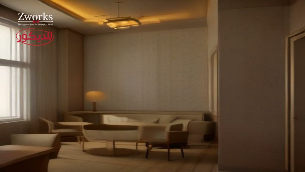 تفاصيل تصميم ديكور مطعم مندي