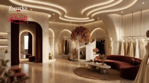 أفكار تصميم ديكور لمحل فساتين نسائية