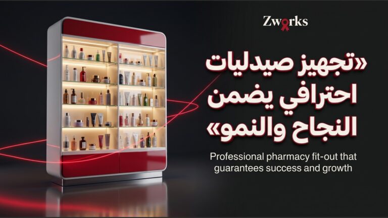 دليل تجهيز الصيدليات: تصميم يرفع إيرادات مشروعك ونجاحه