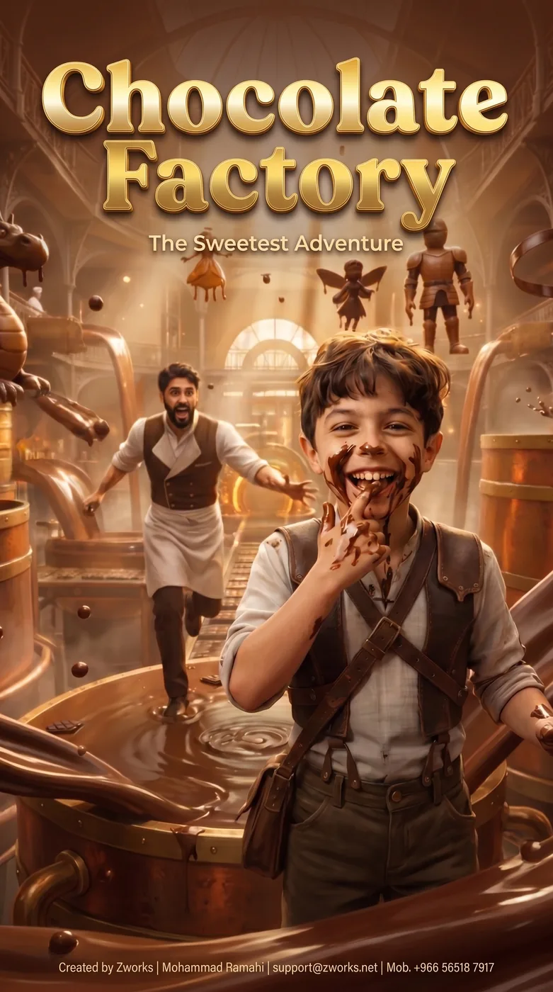 مصنع الشوكولاتة — إعلان تلفزيوني سينمائي