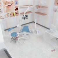 Clinic Interior Design 3D Model