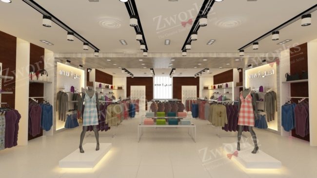 clothing-store-for-women-3d-model Clothing Store for women 3D Model