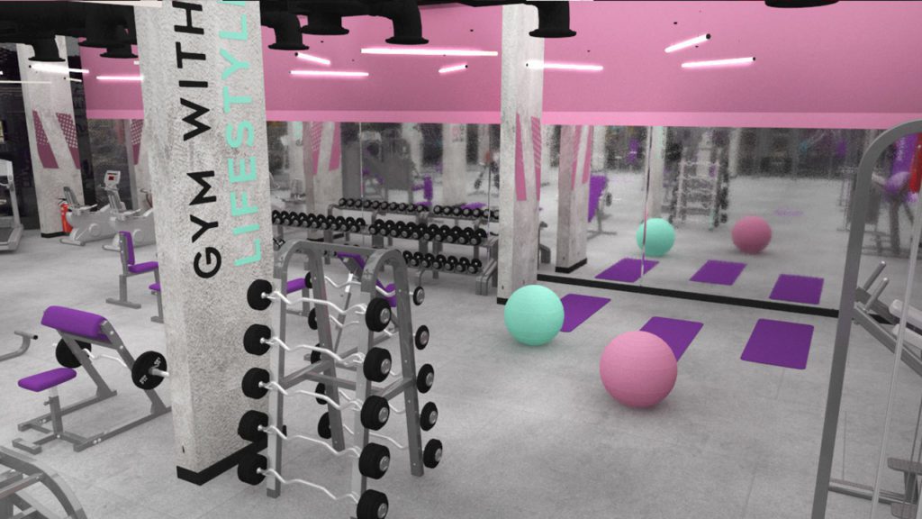 Gym Interior Design 3D Model | Zworks 3D Models