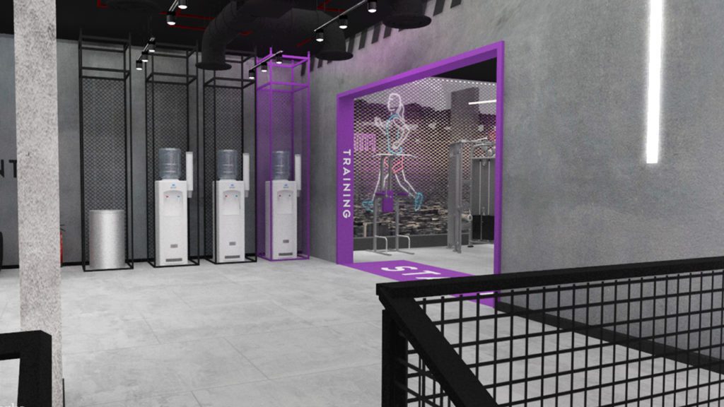 Gym Interior Design 3D Model | Zworks 3D Models