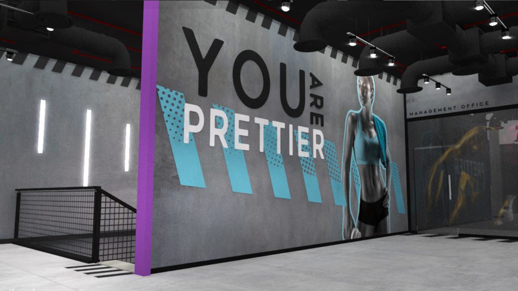 Gym Interior Design 3D Model | Zworks 3D Models