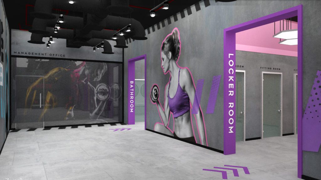 Gym Interior Design 3D Model | Zworks 3D Models