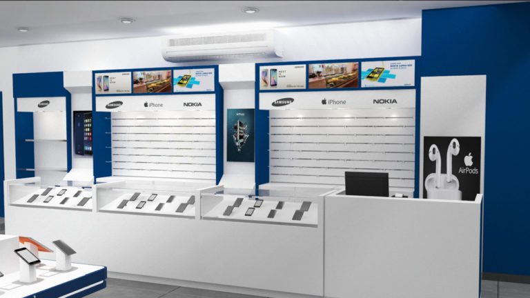 Mobile Store 3D Model | Zworks 3D Models