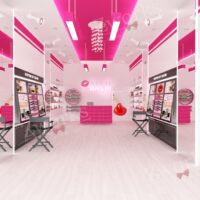Makeup Shop Interior Design 3D Model