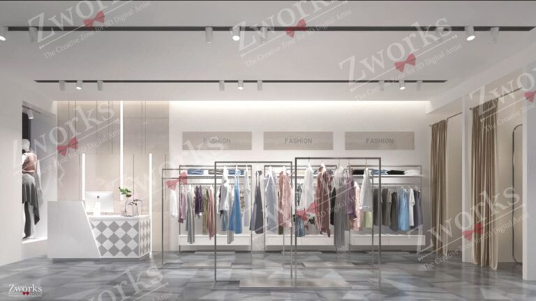Zara Interior Design 3D Model | Zworks 3D Models