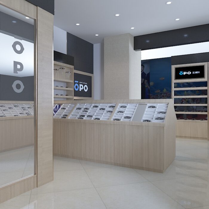 Glasses Store Interior Design 3D Models 1
