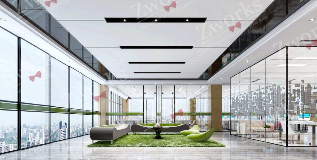 Download free Office Interior Design 3D Models Zworks 3D Models