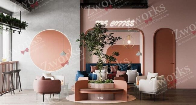 3D Coffee Shop 3D Coffee Shop