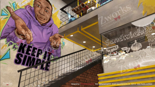 Khaby Lame restaurant 3d model 5 Khaby Lame restaurant 3d model