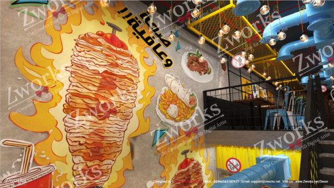 Modern Restaurant 3D Model 12 Modern Restaurant 3D Model