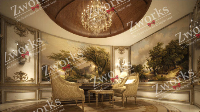 White House 3D Model 6 White House 3D Model