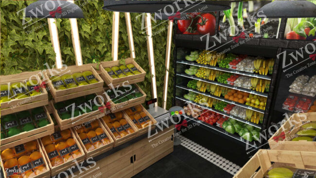 Vegetable 3d model 5 Vegetable 3d model