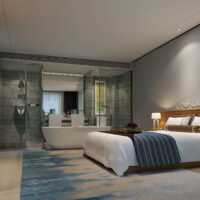 Hotel Bedroom 3D Model